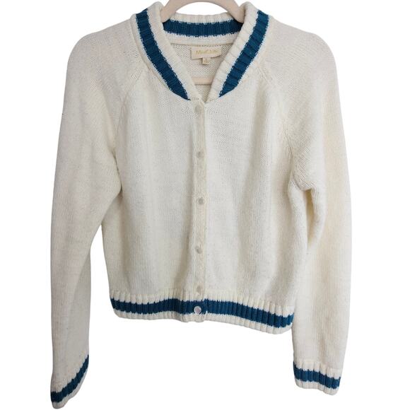 Modcloth Sweater Cardigan Just The Fortuitous Embroidered Dragon Sz L Statement - Picture 2 of 11